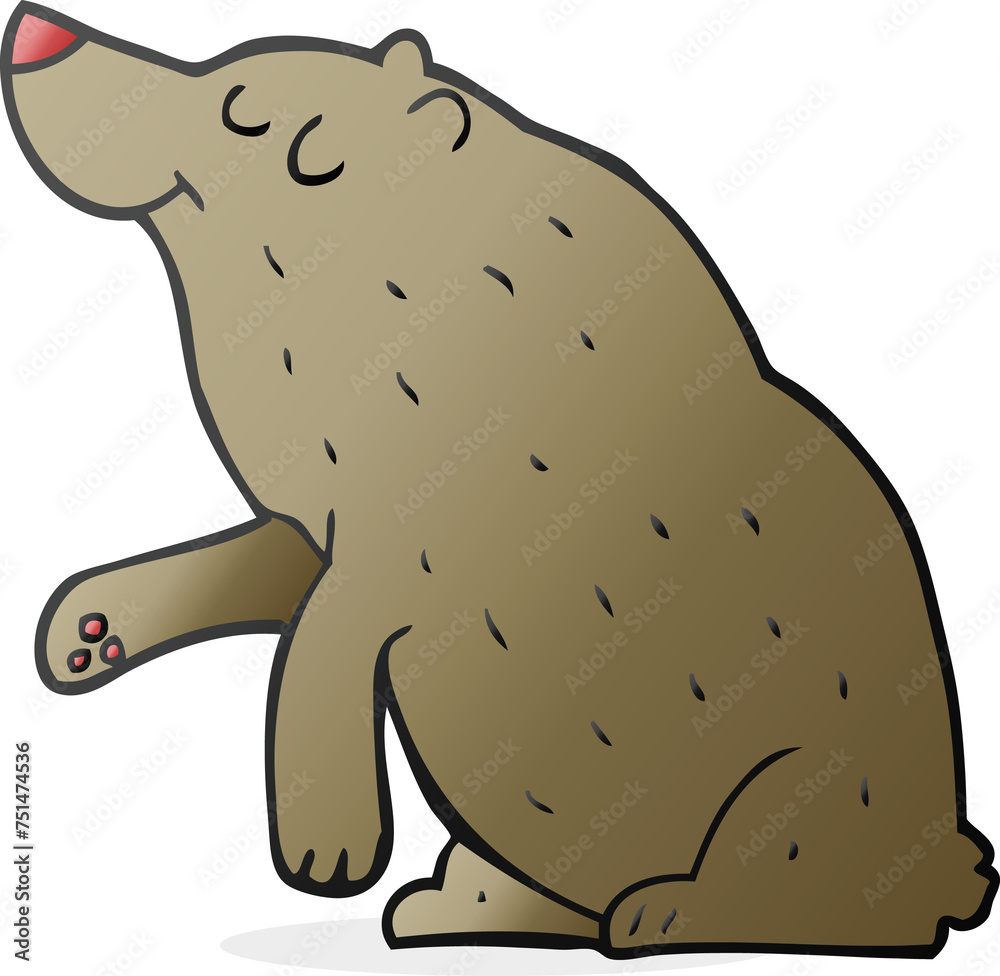 Fototapeta premium cartoon bear