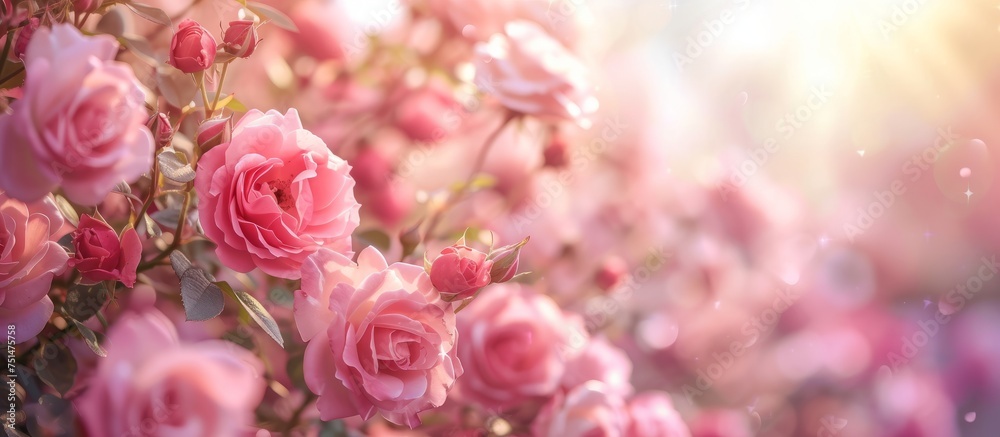 Beautiful pink roses wallpapers perfect for phone, desktop, and print background