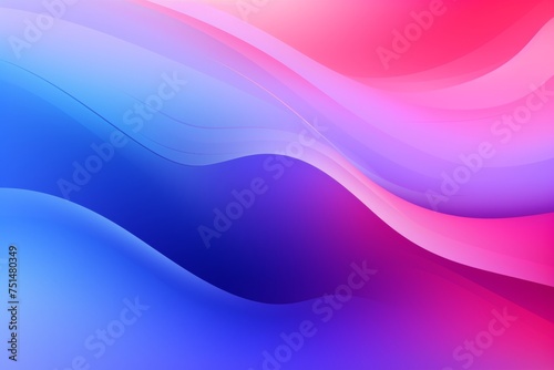 Blue to Purple to Pink abstract fluid gradient design  curved wave in motion background for banner  wallpaper  poster  template  flier and cover