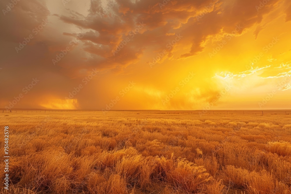 After the violent storm, the sky transformed into a breathtaking canvas of yellow, with shades ranging from rich mustard to soft pastels, marking a rare and stunning atmospheric spectacle. After the violent storm, the sky transformed into a breathtaking canvas of yellow, with shades ranging from rich mustard to soft pastels, marking a rare and stunning atmospheric spectacle.