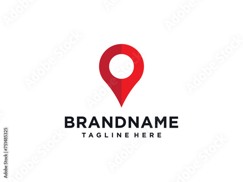 Mark logo, Location icon,Map logo for maps google maps, sign, route, position, symbol and vector logo