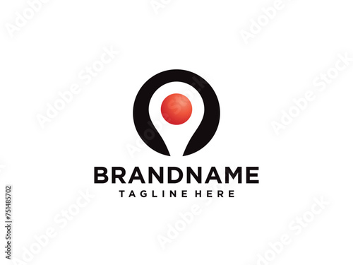Mark logo, Location icon,Map logo for maps google maps, sign, route, position, symbol and vector logo