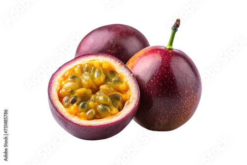 passion fruit on a transparent background