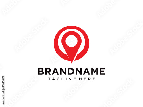 Mark logo, Location icon,Map logo for maps google maps, sign, route, position, symbol and vector logo