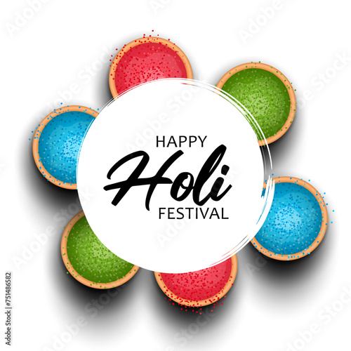 Happy Holi Festival. Holi day vector. Holi Festival vector.