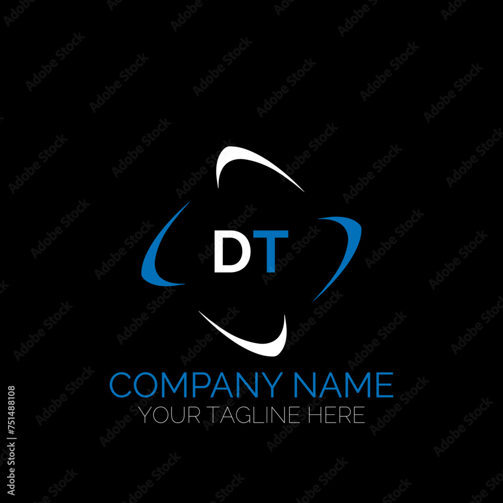 DT letter logo creative design. DT unique design. DT creative initials letter logo concept. DT letter logo design on black background. DT letter logo creative design. DT unique design. DT creative initials letter logo concept. DT letter logo design on black background.