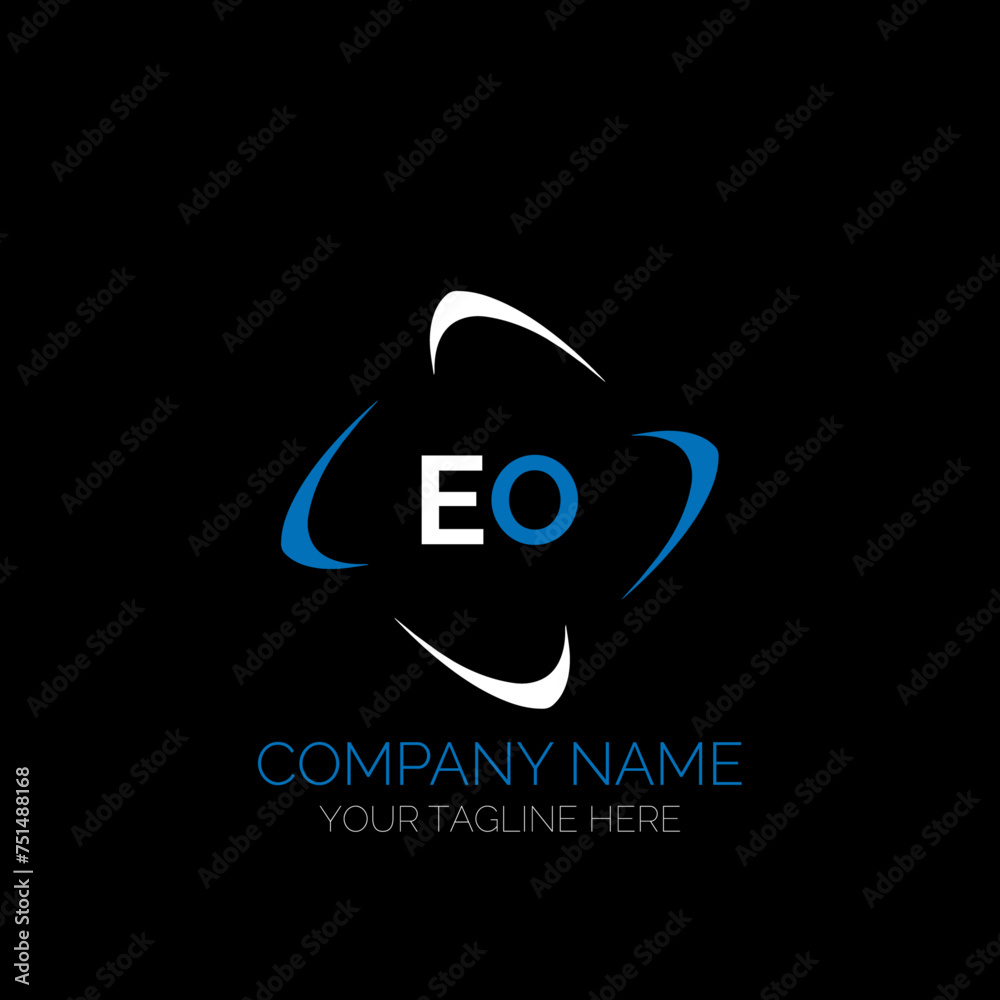 EO letter logo creative design. EO unique design. EO creative initials letter logo concept. EO letter logo design on black background. EO letter logo creative design. EO unique design. EO creative initials letter logo concept. EO letter logo design on black background.