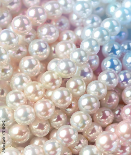 Background with pearls
