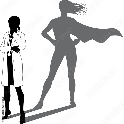 Superhero Doctor With Super...