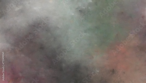 abstract painting background texture with dim gray old lavender and rosy brown colors and space for text or image can be used as header or banner © Wayne
