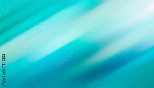 light blue and teal defocused blurred motion abstract background widescreen horizontal