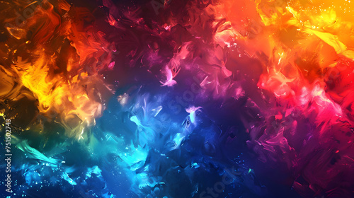 A vibrant and colorful abstract background suitable for various design projects


