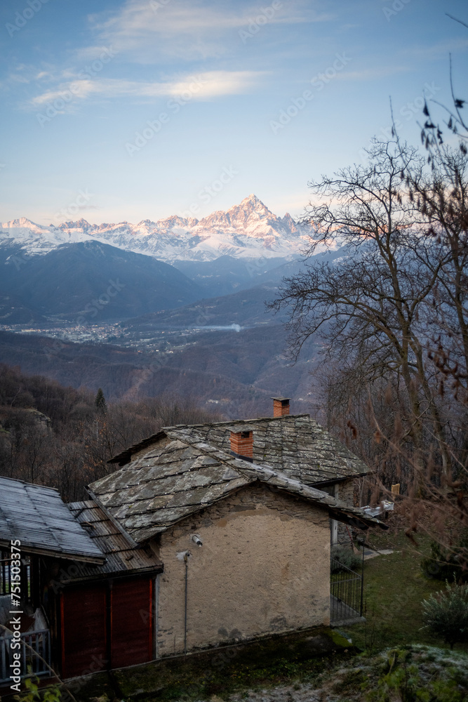 House in the mountains