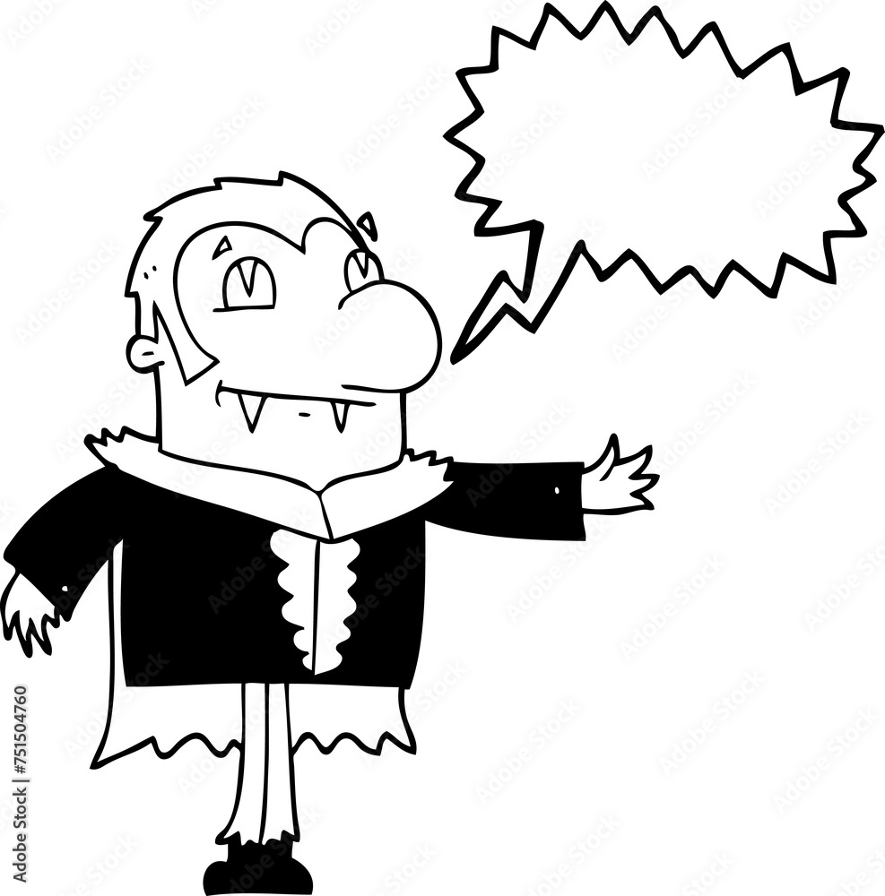 speech bubble cartoon vampire speech bubble cartoon vampire