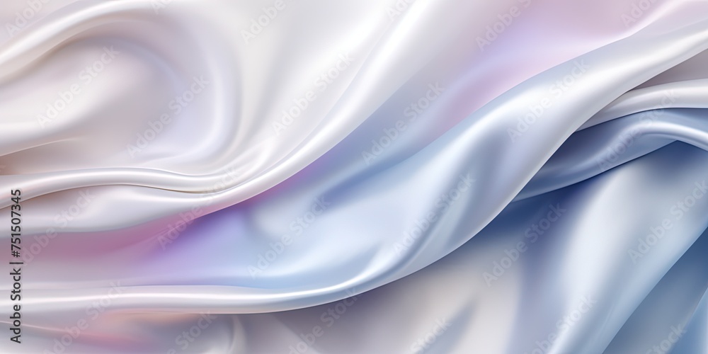 Obraz premium Wave Light Pearlescent Silk