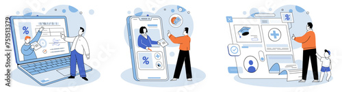 Scholarship vector illustration. Scholarships are financial architects, constructing bridges to educational achievement Education is canvas, and scholarships are brushes painting strokes academic