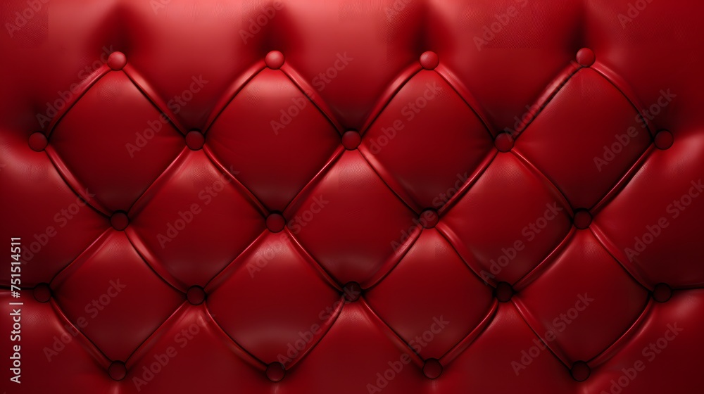 texture capitonné rouge, généré par IA texture capitonné rouge, généré par IA