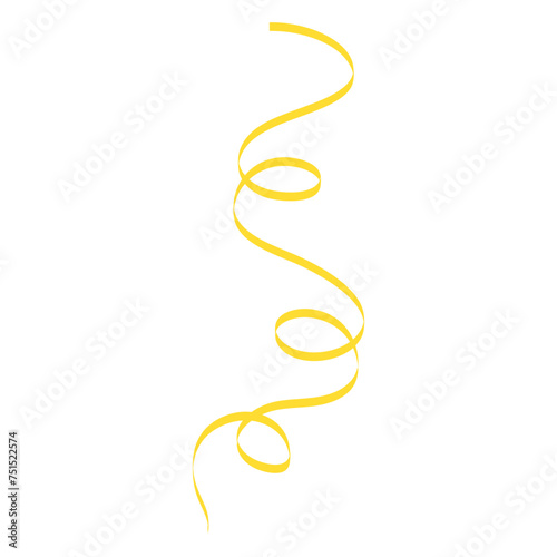 Curly Ribbon Element