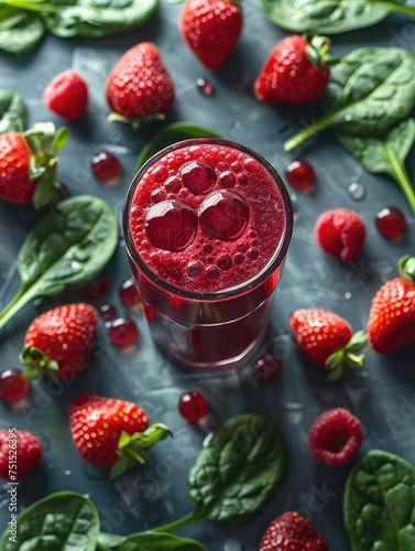 Refreshing healthy drink ma...