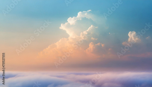 abstract pastel background resembling a soft sky with clouds  evoking tranquility and serenity