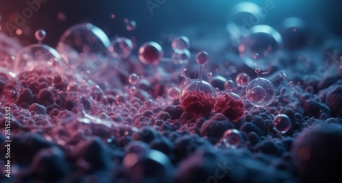  Bubbles of Life - A Microscopic Marvel © vivekFx