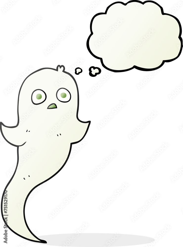 thought bubble cartoon halloween ghost thought bubble cartoon halloween ghost