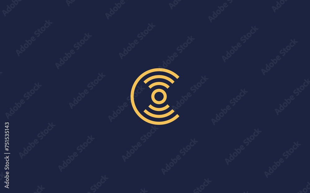 letter c with signal logo icon design vector design template inspiration letter c with signal logo icon design vector design template inspiration