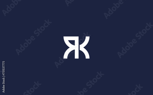 letter rk logo icon design vector design template inspiration photo