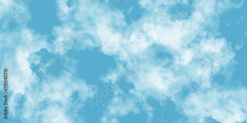 Abstract background with clouds on blue sky. shinny summer seasonal natural cloudy blue-sky background design. blue watercolor surface background. blue and white background with cloud texture design. 
