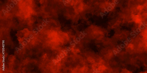 Dark red powder explosion cloud on black background. Abstract red and black textured smoke. smoke fog misty texture overlay on dark black. paranormal red mystic smoke, clouds for movie.