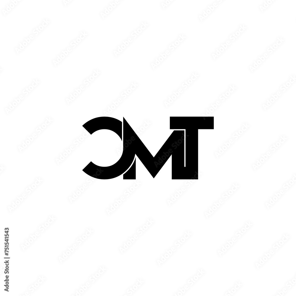 cmt lettering initial monogram logo design cmt lettering initial monogram logo design