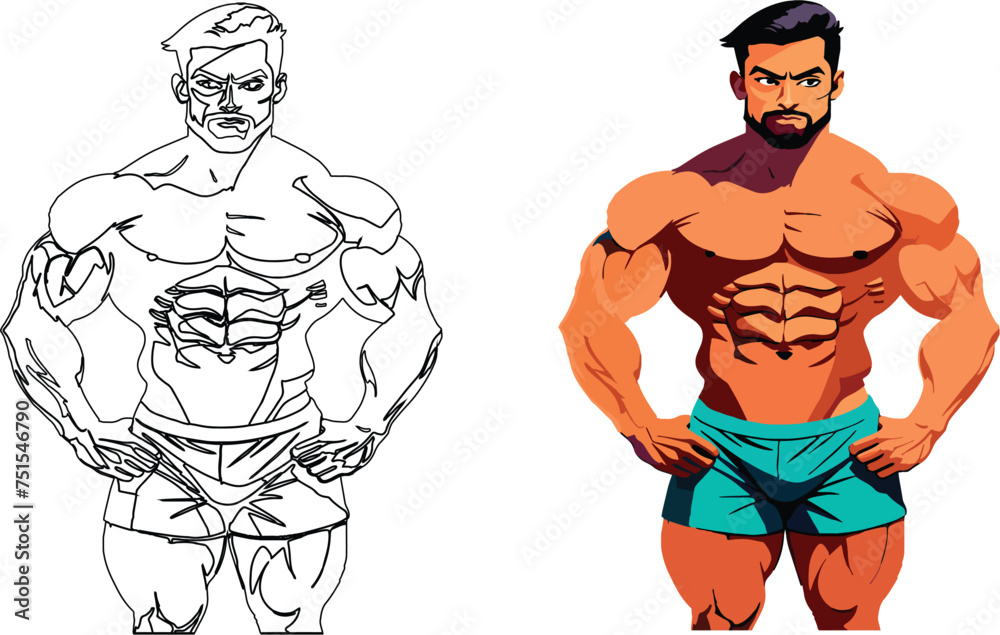 athletic person who practiced colorful and transparent fitness- athletic person who practiced colorful and transparent fitness-