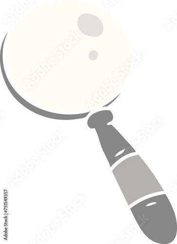 Fotografie cartoon doodle of a magnifying glass