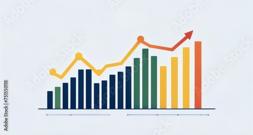  Rising Trend - A Colorful Chart of Success