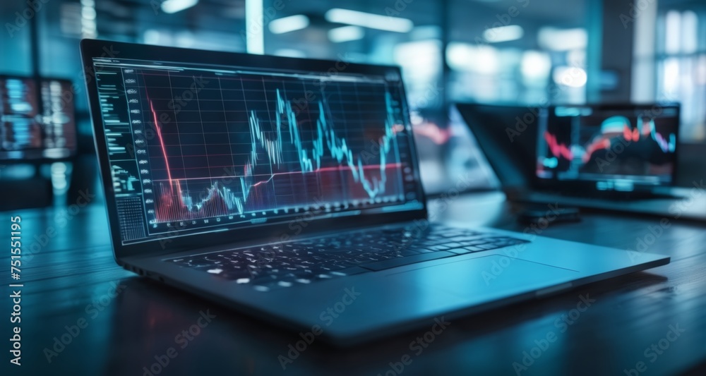 Technology and finance collide in this modern workspace Technology and finance collide in this modern workspace