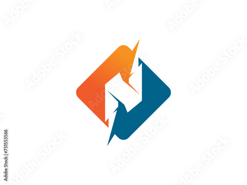 Free Download Letter N logo icon design template elements - GFXLoad