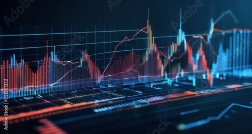  Dynamic financial data visualization
