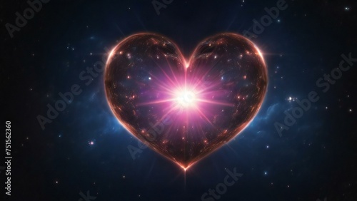 A heart shape galaxy