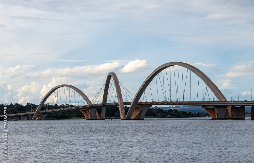 JK bridge in Brasilia, Brazil