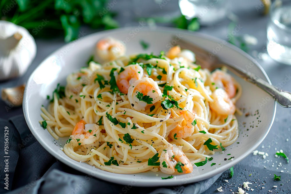 Pasta with shrimp Pasta with shrimp