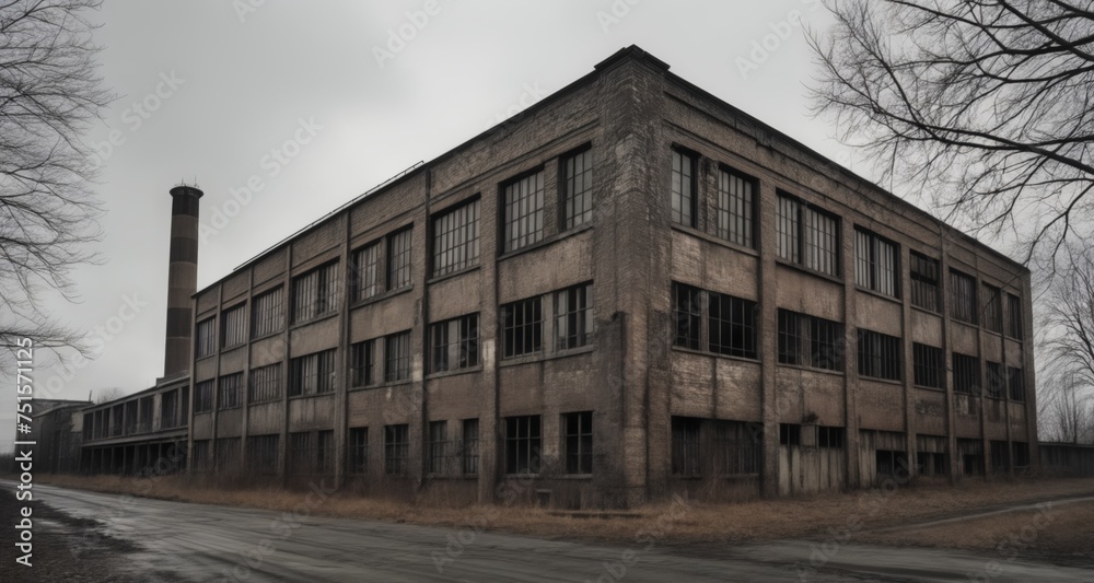  Abandoned factory, waiting for a new lease on life