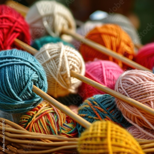 DIY and craft themes knitting