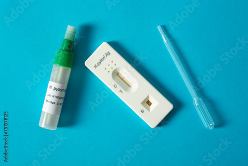 Rapid test cassette for Helicobacter Pylori (H. pylori) testing photo