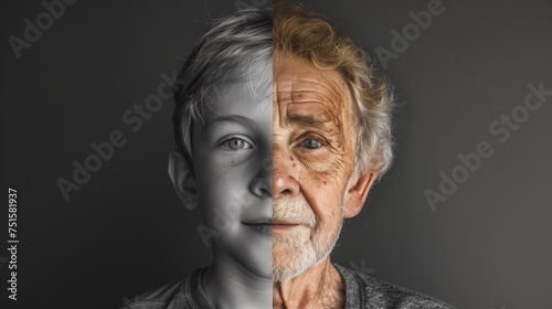 The Passage of Time: Youth Meets Old Age