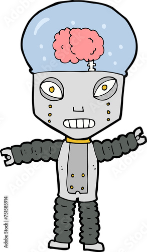 cartoon future robot