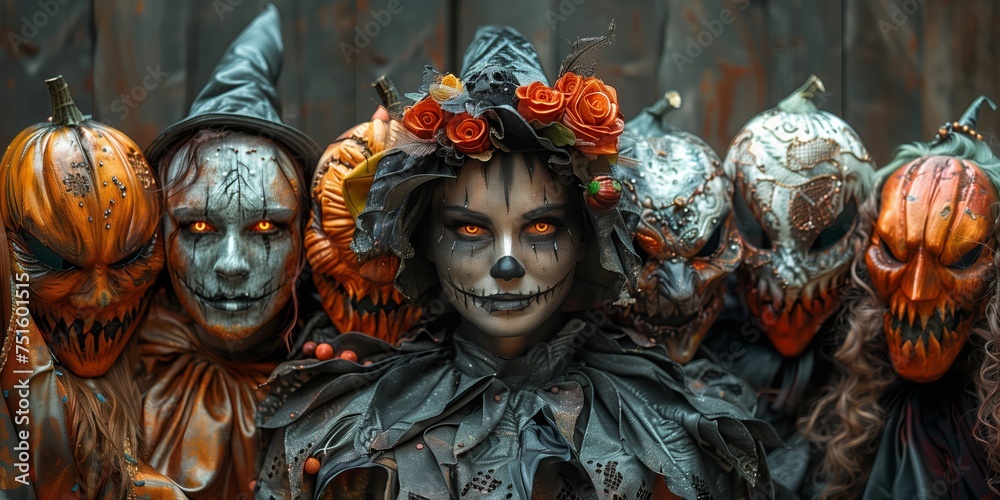 Spooky Halloween Masks Creating an Eerie Atmosphere Spooky Halloween Masks Creating an Eerie Atmosphere