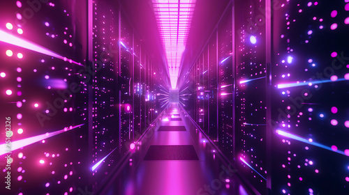 abstract background PC servers