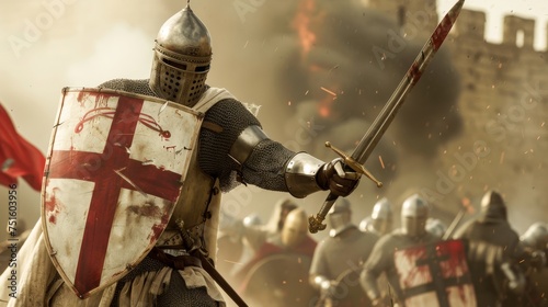 A sacred oath binds the Knights Templar as Christian Warriors in the eternal search for the Holy Grail