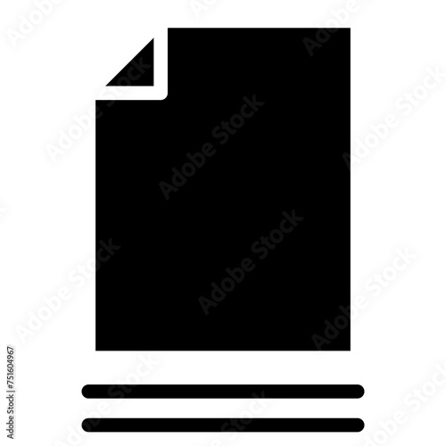 Bunch of notes or stack of documents