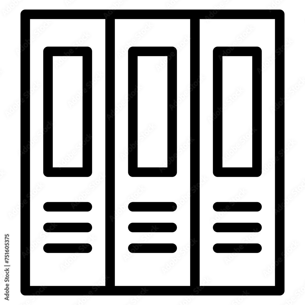 archive icon, Binder icon. paper book binder archive icon, Binder icon. paper book binder
